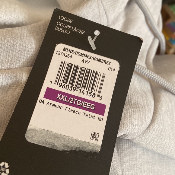 Under Armour Men's Armourfleece Twist Hoodie - Picture 7 of 9